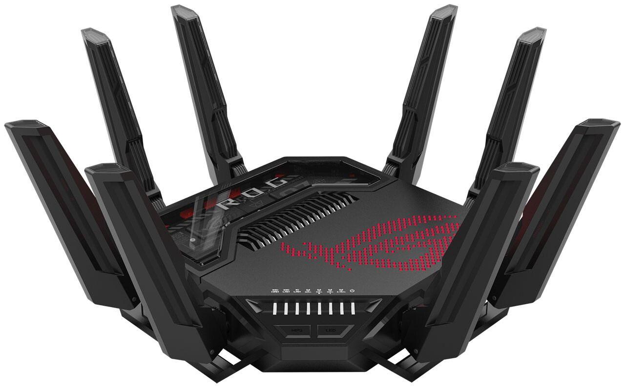 Be98 Pro Refurbished ASUS ROG Rapture GT-BE98 Pro First Quad-Band WiFi 7 Gaming ...
