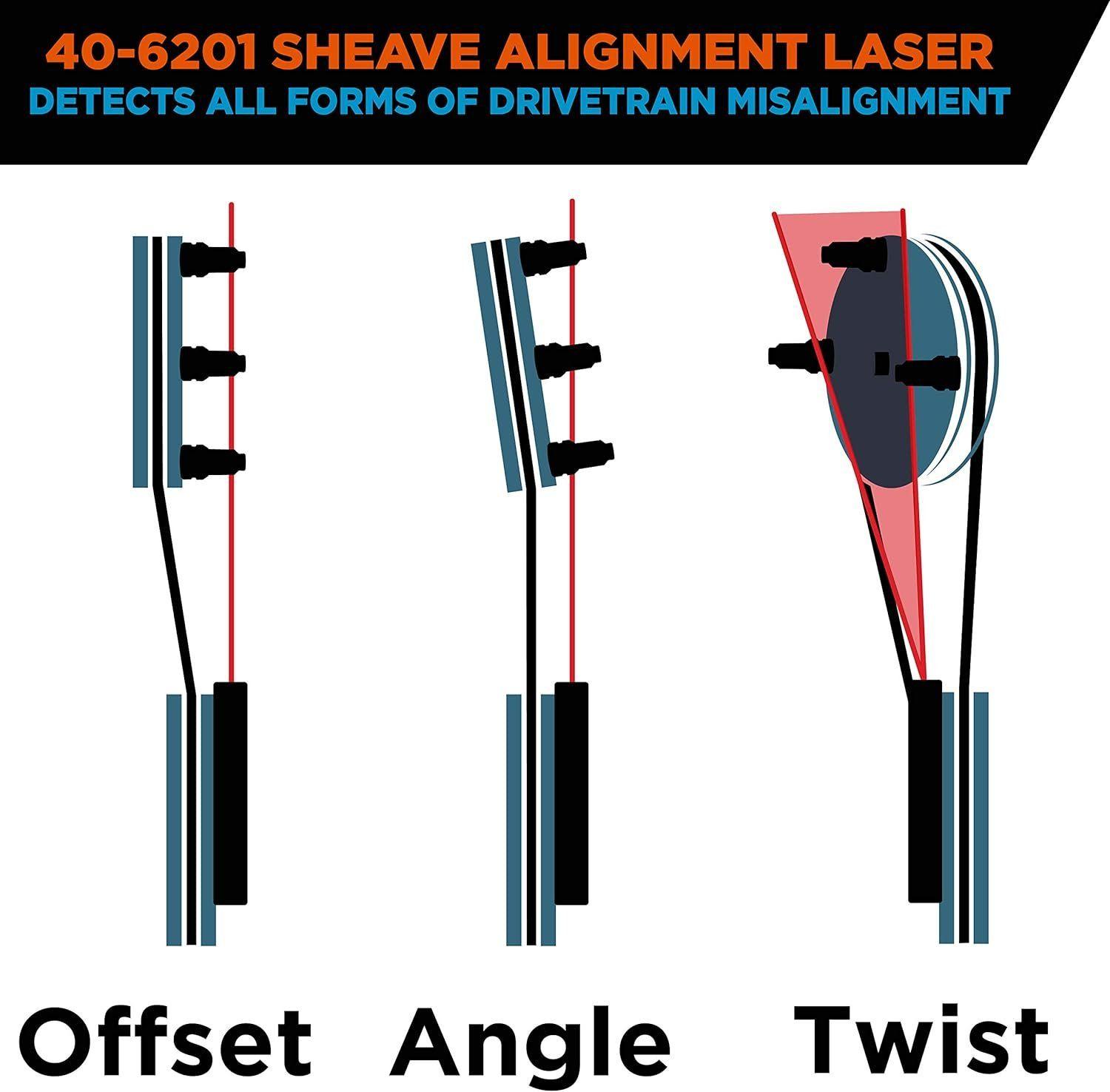 Sheeve Rotation Tool Refurbished Johnson Level & Tool 40-6201 Magnetic Sheave Alignment ...
