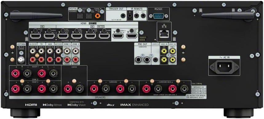 Az3000es Refurbished Sony STR-AZ3000ES 9.2 Channel 8K Home Theater AV Receiver ...
